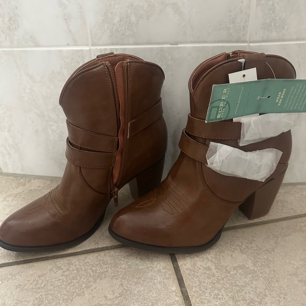 Roper Maybelle Leather Boots